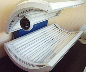tanning bed